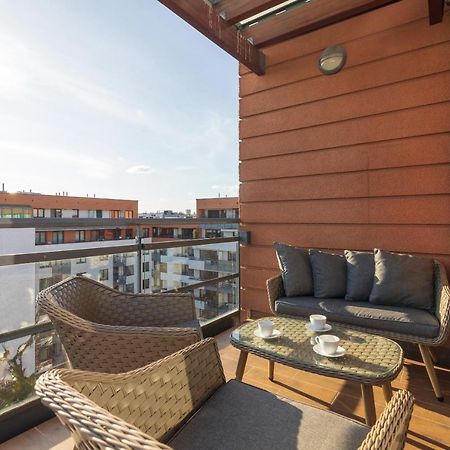 Mokotow Premium Apartment With Terrace Warschau Exterior foto