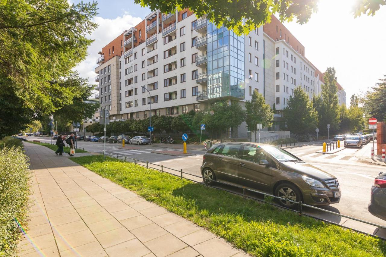 Mokotow Premium Apartment With Terrace Warschau Exterior foto